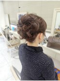 華やかアップスタイル