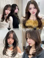 ロンドルピナス 小倉(Lond Lupinus)&nbsp;ミディアムレイヤーカット/似合わせカット/大人ガーリー/20代