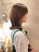 ラヴィズム(LUVISM)&nbsp;顔周りレイヤー/ダブルカラー/髪質改善ケアブリーチ万代新潟駅◆