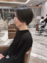 サーカス バイ ビュートリアム 青山(CIRCUS by BEAUTRIUM) 丸みショートボブ 前髪あり 小顔 30代40代50代 表参道