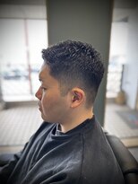 レオヘアワークス(LEO HAIR WORKS) 濡れパン 刈り上げ バーバーショップ パンチ 新潟市中央区