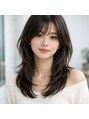 ネバーバイリンクス(NEVAR by LINKTH) 小顔に見えるくびれレイヤー×透明感カラー