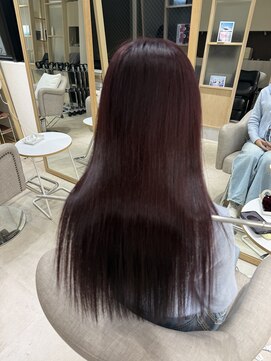 アム 表参道(am) 表参道/青山/前髪/酸性ストレート/韓国風/縮毛矯正/髪質改善