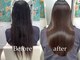 リケア 忠岡店(RECARE)の写真/世界中の天然成分を厳正使用したオーガニックケラチントリートメント。思わず触れたくなるような質感に◎
