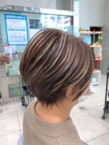 アッシュ 関内店(Ash) ショート ハイライト