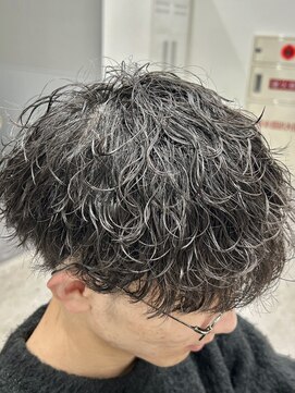 グロップ 町田(GLOP) メンズ王道ナチュラル波巻きパーマ