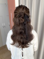 スイ(sui) ふわふわカチモリハーフアップ
