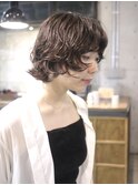 #ボブパーマ#レイヤーボブ#レイヤーボブパーマ# 伸ばしかけボブ