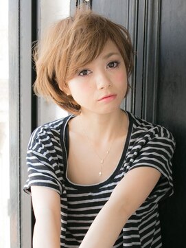 リリアン 表参道(relian) ヌーディーカラー   ひし形フォルムボブ♪♪