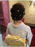 訪問着着付け ヘアセット