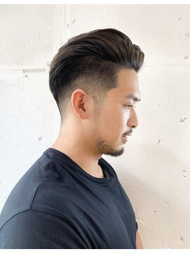 ヘアーワークス ヘルム 渋谷店(HAIR WORKS HELM) メンズバーバースタイル【HELM渋谷】