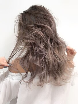 ペスカ 長町南店(pesca) 【pesca長町南店】ラテ系グラデーション　ハイライト