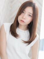 ローマ ギンザ(ROMA Ginza)&nbsp;【ROMA】大人かわいい小顔レイヤーカットナチュラル艶ストレート