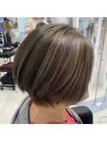 アッシュ 吉祥寺店(Ash)&nbsp;脱白髪染めファイバープレックスハイライト＋イルミナカラー