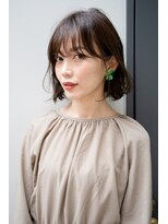 エアウェーブでつくる横顔美人なフレアボブ