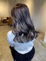 メリー オオサカ(Merly Osaka)&nbsp;艶ブラウンハイライト_外国人風ヘア_