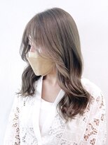 アイティーバイアルバム 下北沢店(IT by ALBUM)&nbsp;オリーブベージュ_ショコラベージュボブルフ_ba347571