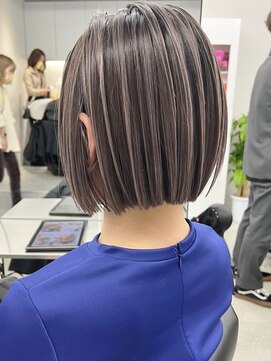 ジルブラン 国分寺(JIL BLAN) 大人ショートヘア/ハイライトカラー/イルミナカラー[国分寺]