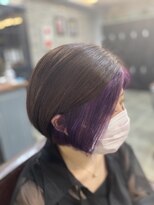 トランクヘアデザイン 大宮(TRUNK hair design) インナーバイオレット