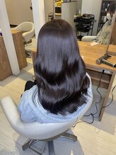 テッグ ヘアデザイン(TEG hair Design) 髪質改善美髪カラー艶巻き仕上げ