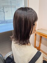 ヘア ミルキィ 軽やか外ハネボブ