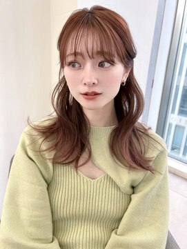 ヌイ 横浜(nui) ピンクベージュ_大人ガーリーチョコレートモード