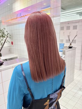 ロンドルーチェ 心斎橋(Lond luce) ケアブリーチダブルカラー×グレージュカラー【心斎橋】