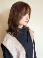トップヘアーラウンジ 知立(TOP HAIR Lounge)&nbsp;大人可愛いミディアムレイヤースタイル/レイヤーロング
