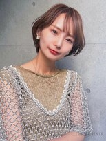 オーブ ヘアー ソレイユ 福岡千早店(AUBE HAIR soleil) 20代・30代_丸みショート