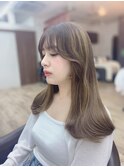 韓国カット/韓国ヘア/くびれ/レイヤーカット/前髪カット/小顔
