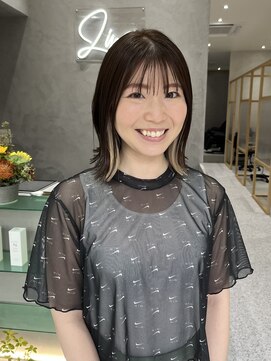 ジーナ 神戸 三田駅前(Zina) ボブ/インナーカラー/金髪