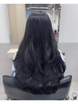 ルアナ ヘア アンド トリートメント(Luana) 韓ヘア☆韓国人暗髪カラー #OKUMURA