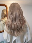 ブロンド/ダブルカラー/ケアブリーチ/ブリーチカラー