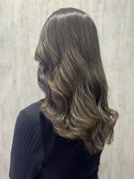 テトテ 門戸厄神店(tetote) 【tetote村山のサロンスタイル】スモーキーグレージュカラー