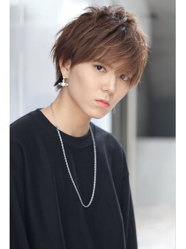 リークフー(Ree cu fuu) 20代30代ツイスパセンターパートマッシュダウンパーマメンズ