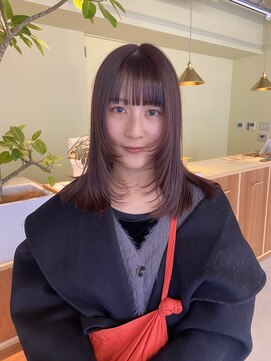 ロジェ(loje) [loje] レッドブラウンカラー/レイヤー/ハッシュカット