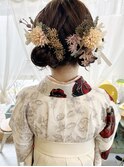 卒業式ヘアセット