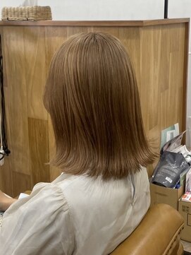 メアリー バイ メリー(marry by merry) 【立町メアリーバイメリー】☆ブリーチ×ミルクティーベージュ☆