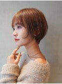 マッシュショート/ハンサムショート/ショートボブ