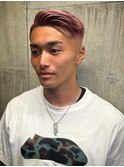 1778渋谷メンズカットハイトーンカラーバーバーフェードカット