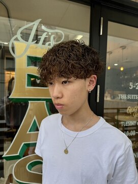 ザスーツブラザーズ(THE SUITS BROTHERS) MEN’S HAIRウルフカルマパーマベリーショートイージーパーマ