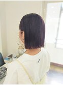ダークラベンダーボブ