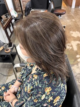 ヴィップルーム(viproom) マッシュショート/アッシュカラー/シースルバング/大人ボブ