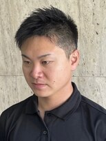 理容 鮎川&nbsp;サイドアップショート