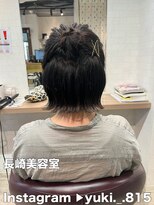 コワファーストナガサキシャンプーボーイ(COIFF1RST NAGASAKI SHAMPOO BOY)&nbsp;ハーフアップアレンジ