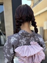 ジュジュル 稲毛本店(jujur)&nbsp;グレージュカラー/ボブウルフ/ハイライト/ブリーチ/稲毛駅