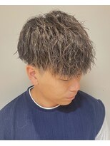 フリーク バーバーショップ 都島店(FREAK BARBER SHOP) 王道ソフトツイストスパイラルパーマモテマッシュ