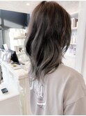 福山市美容師求人スタッフ募集中Caary大人ダークグレージュ