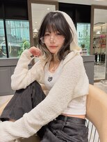 ロンドローズ 名古屋(Lond damaskRose)&nbsp;顔周り ボブ 韓国 レイヤー ダブルカラー 名駅 リタッチ 450