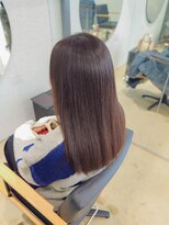 ビーヒアナウ N゜03 金沢駅西店(BE HERE NOW) 美髪矯正/セミロング/髪質改善/縮毛矯正/ケア矯正/艶髪